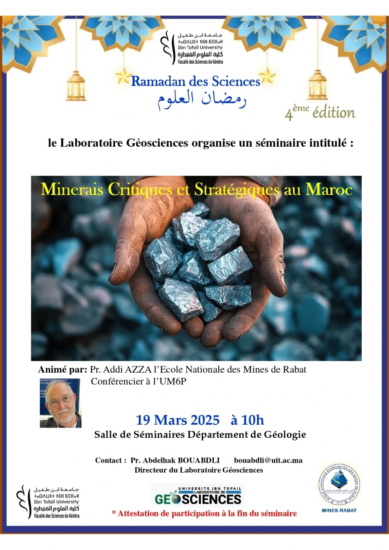 Minerais Critiques et Stratégiques au Maroc
