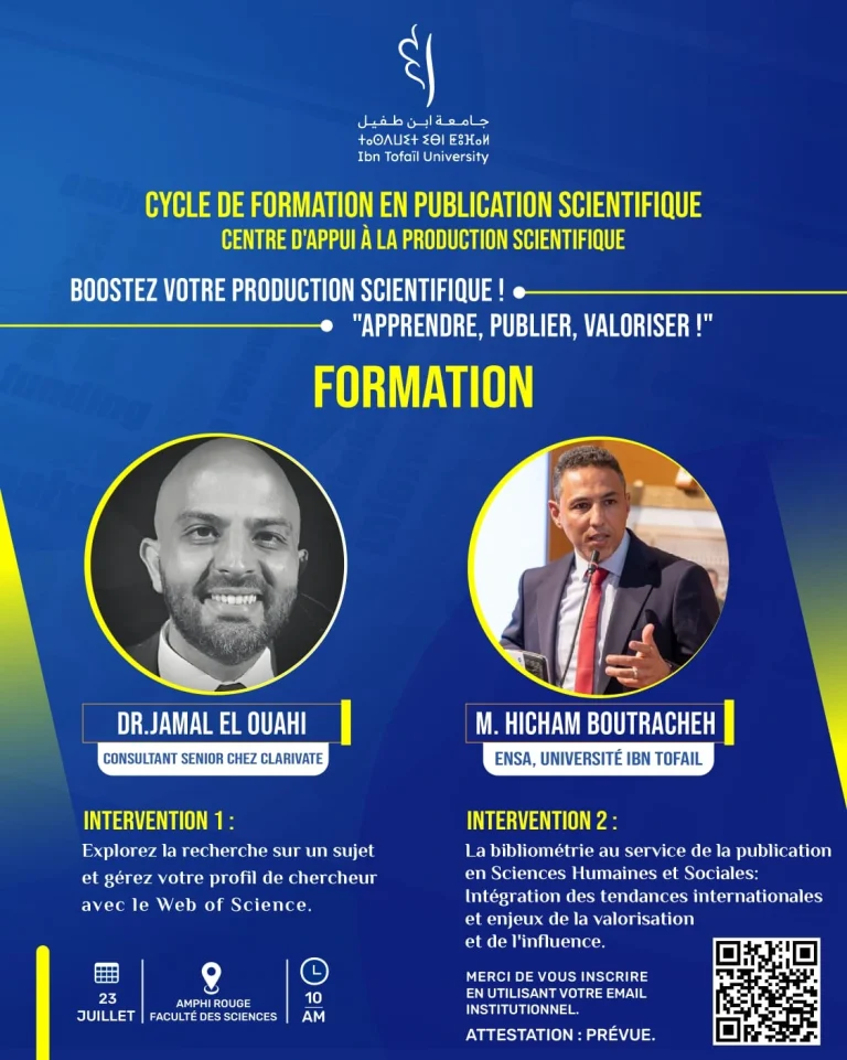 Cycle de formation en publication scientifique