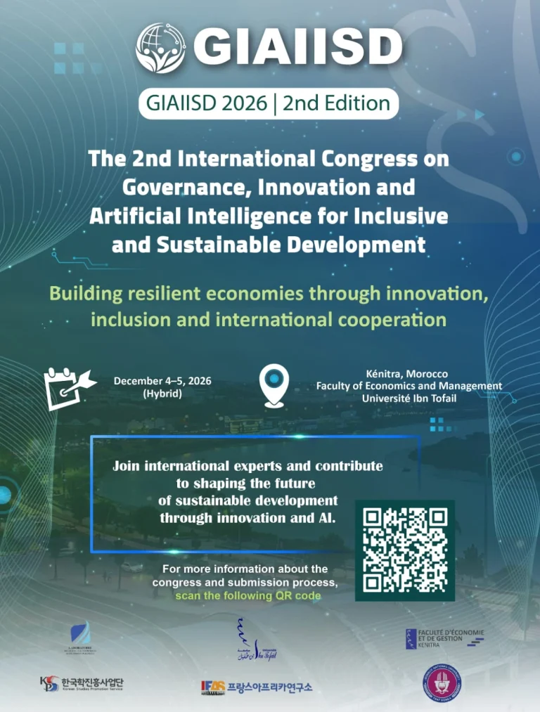 The 2nd international Congress on Governance , Innovation and Artificial intelligence for Inclusive and Sustainable Development